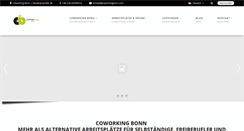 Desktop Screenshot of coworkingbonn.com
